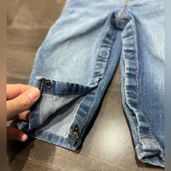OshKosh BGosh Denim Overalls 12M - Picture 2 of 5